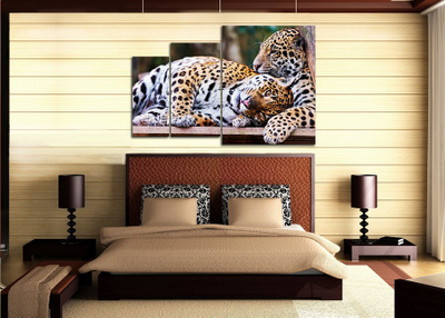 Модульная картина "Пятнистые милаши"