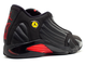Nike Air Jordan Retro 14 (черные с красным)