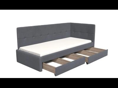 Кровать-тахта Агата Бежевая (Бонмебель)