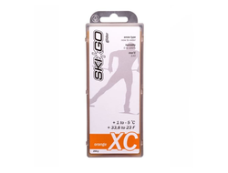 Парафин Ski-Go  XC Orange  +1/-5 новый снег  200г. 64252