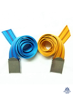 Ремень для дайвинга цвет. нейлон с нерж. пряжкой 1,4м