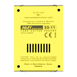 Корпус лампового преампа AMT SS-11B целиком (3 детали + 8 винтов)