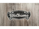 Табличка welcome