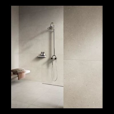 FLAKECEMENT, керамогранит, 60x60 см, Серый, Матовый (8 мм), K947895R