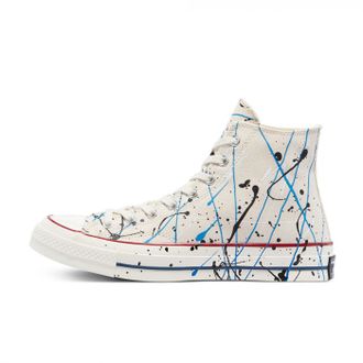 Кеды Converse Chuck 70 Archive Paint Splatter High Top бежевые высокие мужские