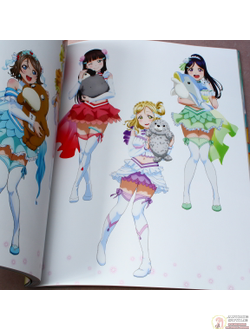 Оригинальный Арт Бук Love Live! Sunshine!! - Perfect Visual Collection I (Живая любовь! Сияние!!)