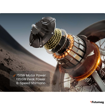 Электровелосипед PUCKIPUPPI BEAGLE оранжевый