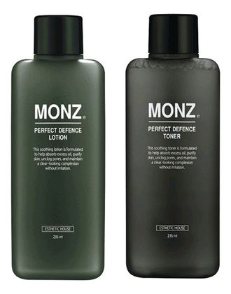 Набор Мужской Тонер+лосьон Monz Perfect Defence Set (PERFECT DEFENCE TONER &amp; PERFECT DEFENCE LOTION) 235+235 мл