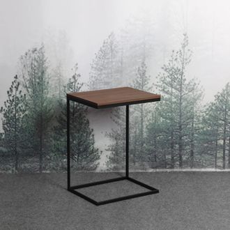 Приставной столик Poegle new black американский орех