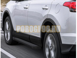 Пороги на Toyota Rav-4 (2013-2015-…) Black Start