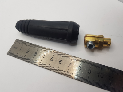 Вилка кабеледержатель для инвенторного сварочного аппарата 10 25