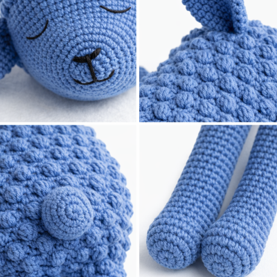 Ортяша, брендовый вязаный барашек ручной работы