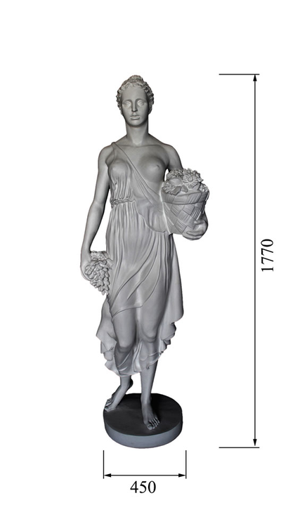 Размеры статуи ST-023