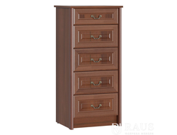 Спальня Янна - ЯН-21 Комод высокий Орех Пегас