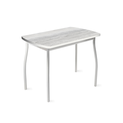 ГРАНД.4 Стол обеденный, 1000х700х32мм, дуб канадский/белый 1.1