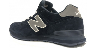 New Balance 574 Темно-синие с серым