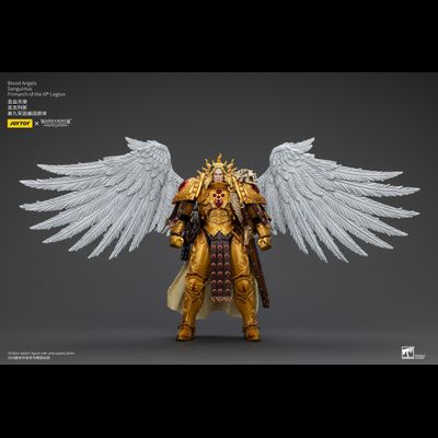 Сангвиний, Примарх Кровавых Ангелов (Warhammer Horus Heresy) - КОЛЛЕКЦИОННАЯ ФИГУРКА 1/18 Blood Angels Sanguinius Primarch of the IX Legion (JT00218) - JOYTOY