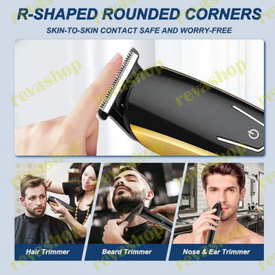 Revashop машинка для стрижки волос-триммер 3 в 1-электрический триммер -уход за волосами-парикмахер