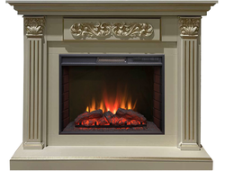 Электрокамин Палермо SL-PG с очагом Sparta 25.5 LED