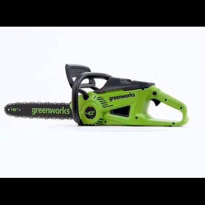 Цепная аккумуляторная пила Greenworks GD40CS20X