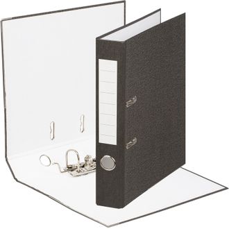 Папка-регистратор разборная, 50мм, с металлическим уголком, мрамор