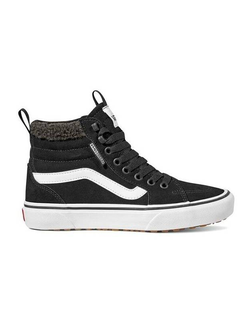 Зимние кеды Vans Filmore Hi Vansgu Suede / Black / White