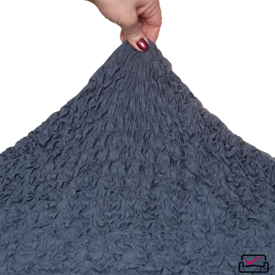 Чехол на кресло Микрофибра Графит. Защита мягкой мебели от животных.