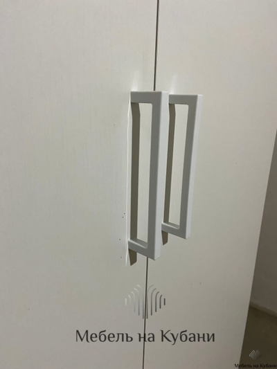 ШК 2 шкаф распашной Белый текстурный