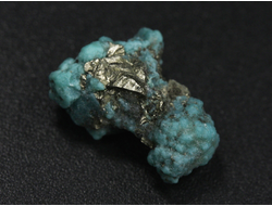 Бирюза с пиритом, США, Аризона (14*8*6 мм, 0,9 г) №36340