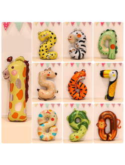 Цифра зоопарк, 80см, 1шт