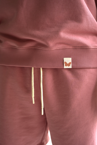 ШОРТЫ УНИСЕКС "ПРИЯТНО" РОЗОВЫЕ