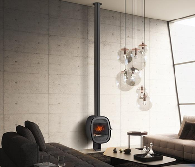 Дровяной камин ROCAL Oval стальной