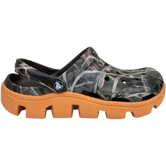 CROCS DUET SPORT CLOG CAMO GREY ORANGE