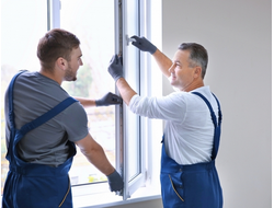 Установка дверей, окон