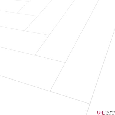 SPC ламинат The Floor Herringbone White D2935 42 класс толщина 6.0 мм с фаской и подложкой замковый 1.752 м2