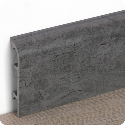 Плинтус из дюрополимера Comfort Classic 80 Лофт серый