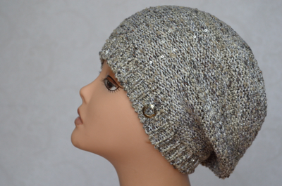 Берет итальянский летний Vizio Италия S A 2 ВО серебристый