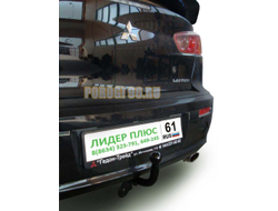 Фаркоп Лидер-Плюс для Mitsubishi Lancer X 2007-2017