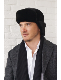 Ушанка "Пилот" экомех