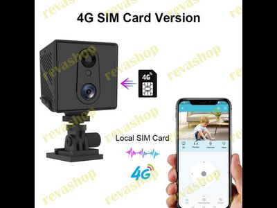 Мини-камера видеонаблюдения 4G 3000 мАч 3 Мп 1080P Full-HD с функцией ночного видения