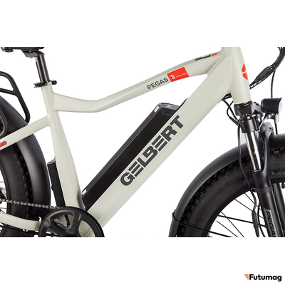 Электровелосипед Gelbert Pegas 3 DUAL PRO бежевый