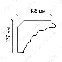 Карниз орнаментальный SK76N