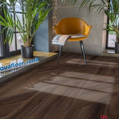 Кварцвиниловая плитка Aquafloor Parquet Chevron Glue AF2559PGCh 43 класс толщина 2.5 мм с фаской клеевая 3.18 м2
