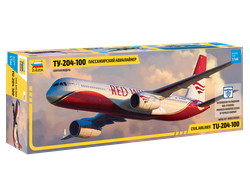 Сборная модель: (Звезда 7023) Пассажирский авиалайнер Ту-204-100
