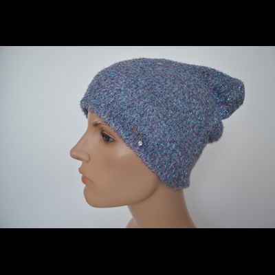 Шапка Vizio 1627 CL светло - серая голубая