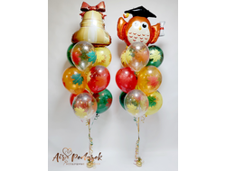 Композиция из шаров "1 сентября" №129