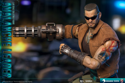 Баррет Уоллес (Final Fantasy VII Remake) - Коллекционная ФИГУРКА 1/6 Fantasy Reset - Avalanche Leader (SH004) - SHARKTOYS