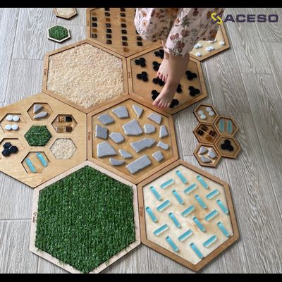 «Травка» – Элемент тактильной дорожки «Соты»