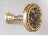 Крупный декоративный держатель для гардин в классическом стиле со стразами под золото и серебро, опт