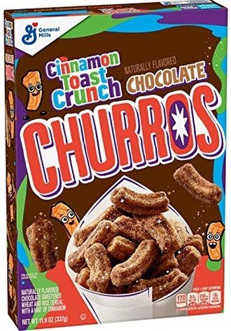 Готовый Завтрак Cinnamon Crunch CHURROS с корицей 337гр (12)